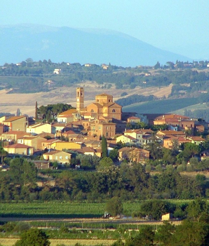 View of Acquaviva, Tuscanny