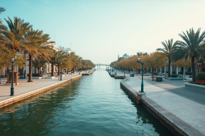 AI-generated travel thumbnail for Ajman