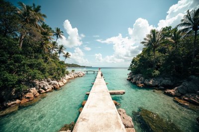 AI-generated travel thumbnail for Akumal