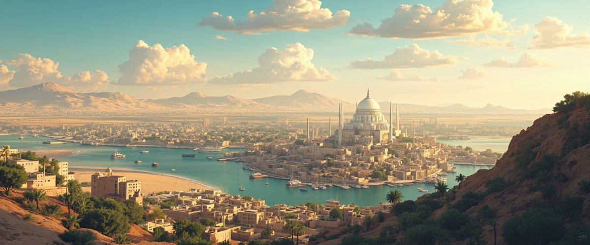 Painterly banner illustration of Al Qabbaytah