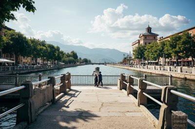 AI-generated travel thumbnail for Albenga