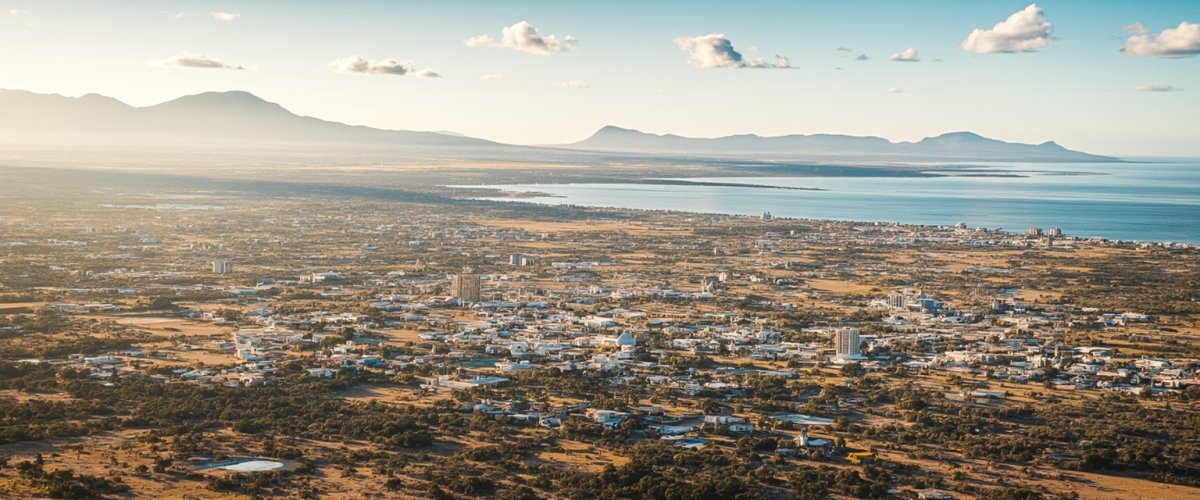 Painterly banner illustration of Aliwal North