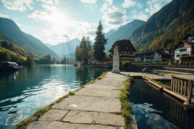 AI-generated travel thumbnail for Alpbach