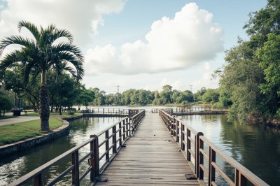 AI-generated travel thumbnail for Amphoe Mueang Nakhon Nayok