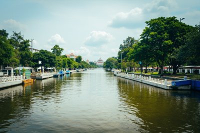 AI-generated travel thumbnail for Amphoe Song Phi Nong