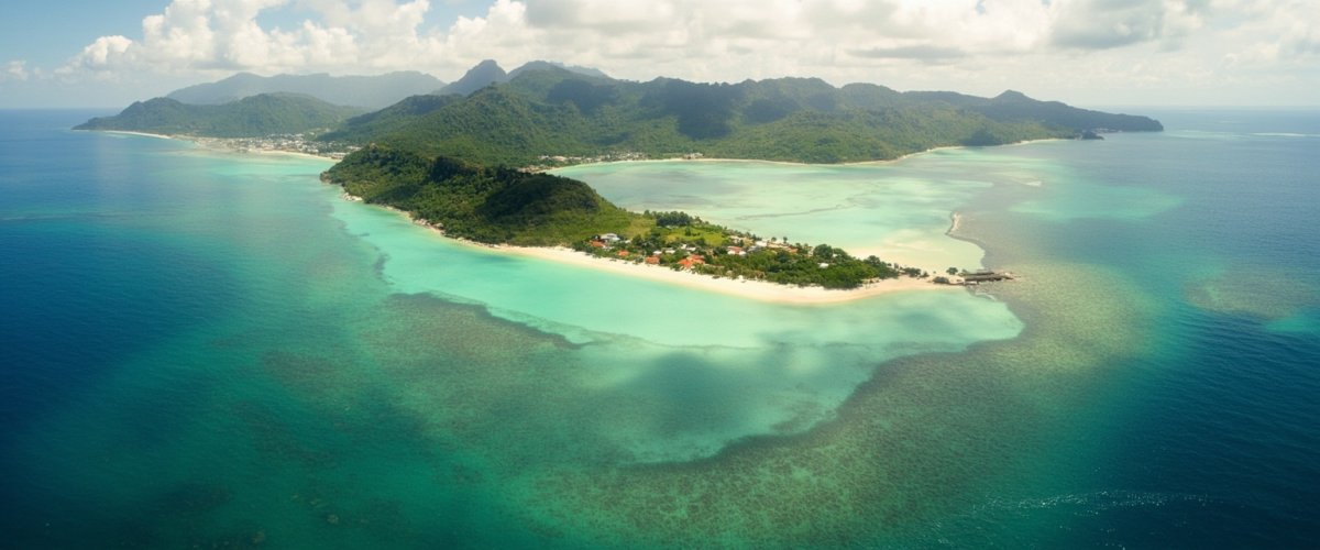 Painterly banner illustration of Anse Boileau