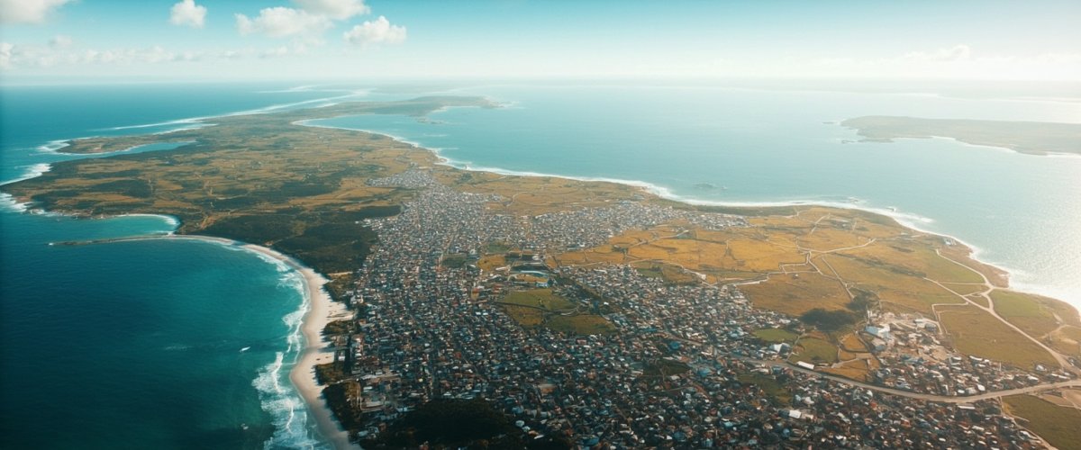 Painterly banner illustration of Apollo Bay