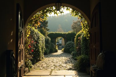 AI-generated travel thumbnail for Arzberg