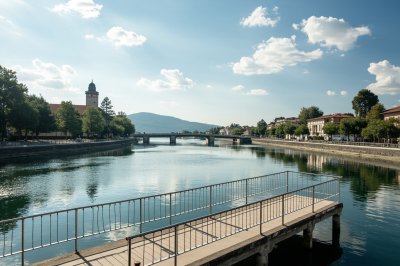 AI-generated travel thumbnail for Aurisina