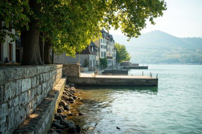 AI-generated travel thumbnail for Auvernier