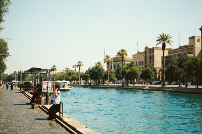 AI-generated travel thumbnail for Baghdad