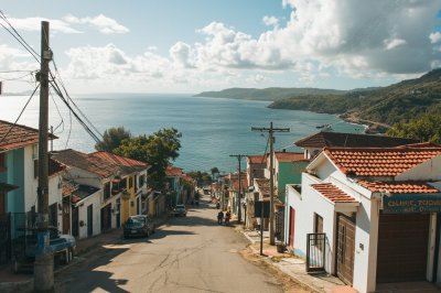 AI-generated travel thumbnail for Baie Du Cap