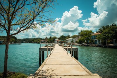 AI-generated travel thumbnail for Bajos de Haina