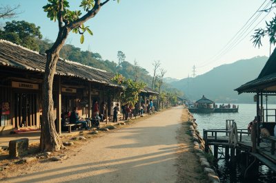 AI-generated travel thumbnail for Ban Houakhoua
