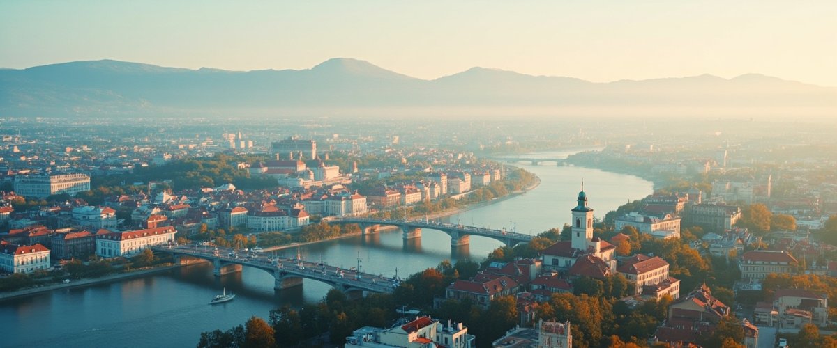 Painterly banner illustration of Bărbulești