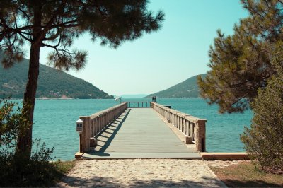 AI-generated travel thumbnail for Bashkia Konispol