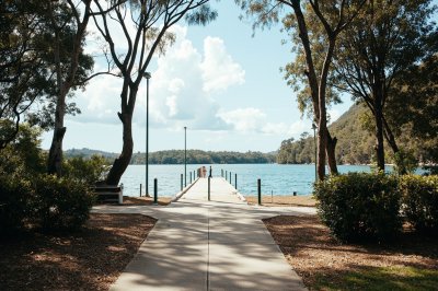 AI-generated travel thumbnail for Bellingen