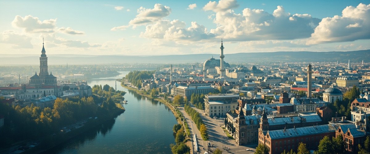 Painterly banner illustration of Berezianka