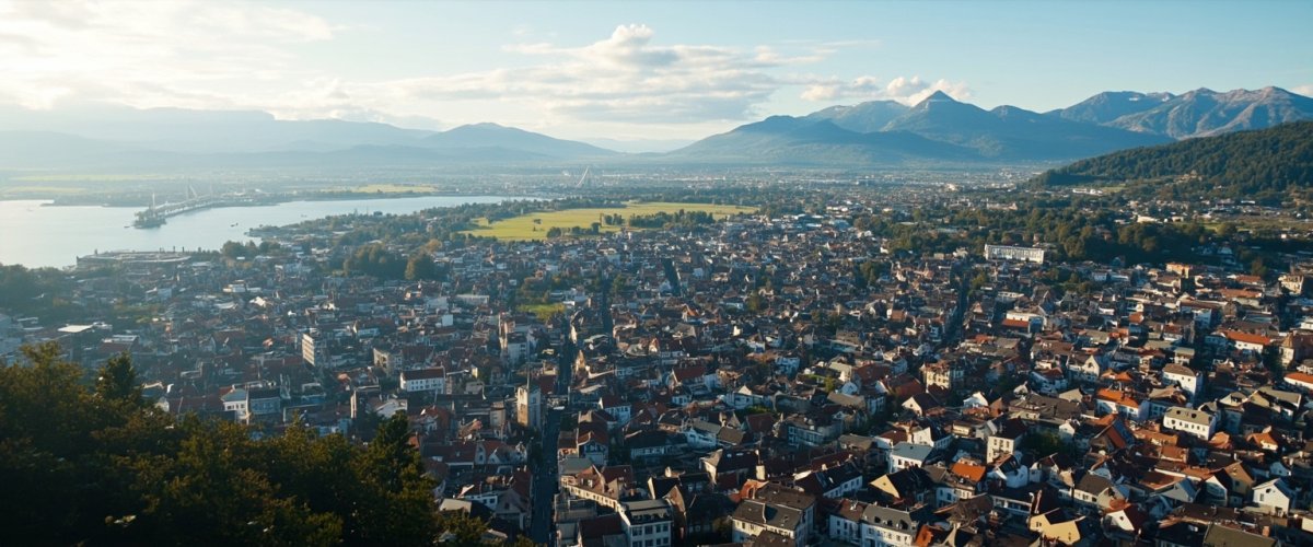 Painterly banner illustration of Bezirk Solothurn