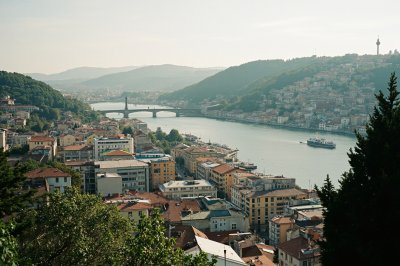 AI-generated travel thumbnail for Bilbao