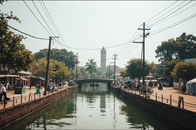 AI-generated travel thumbnail for Bo District