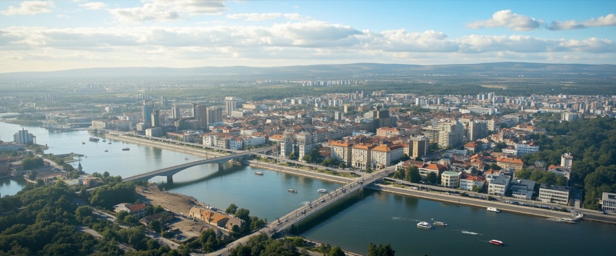Painterly banner illustration of Boboiești