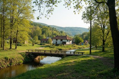 AI-generated travel thumbnail for Bolovăniș