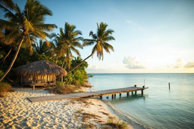 AI-generated travel thumbnail for Bonriki Village