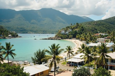 AI-generated travel thumbnail for Bourail