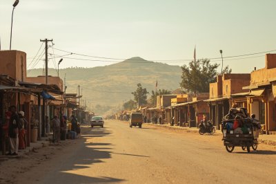 AI-generated travel thumbnail for Bouza