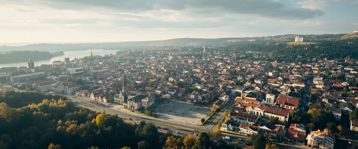 Painterly banner illustration of Braloştiţa