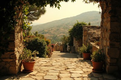 AI-generated travel thumbnail for Brienza