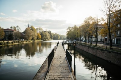 AI-generated travel thumbnail for Brzeźnio