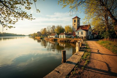 AI-generated travel thumbnail for Bussac-sur-Charente
