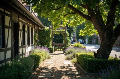 AI-generated travel thumbnail for Büttelborn