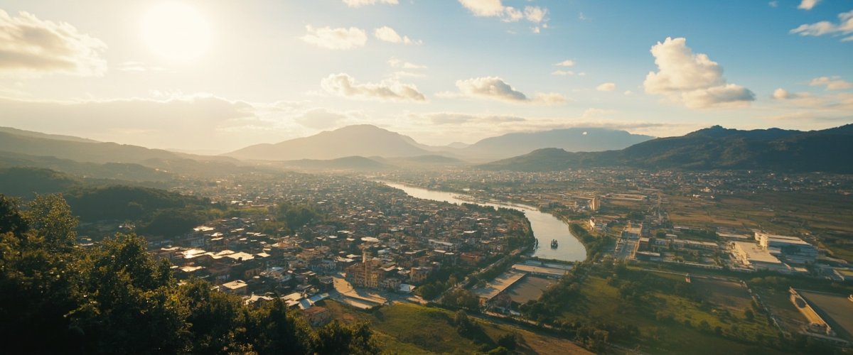 Painterly banner illustration of Cajamarca