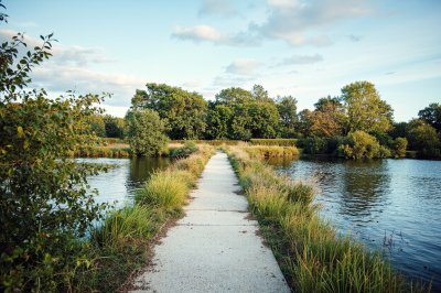 AI-generated travel thumbnail for Cambourne