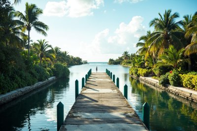 AI-generated travel thumbnail for Cancún