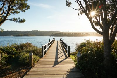AI-generated travel thumbnail for Canton Beach