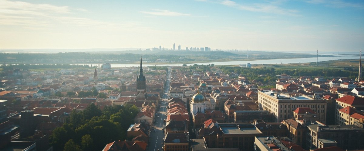 Painterly banner illustration of Căpățânești