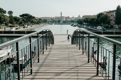 AI-generated travel thumbnail for Casal Palocco