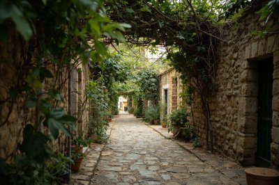 AI-generated travel thumbnail for Castellar de Santiago