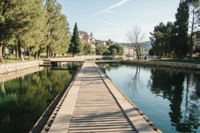 AI-generated travel thumbnail for Caudete
