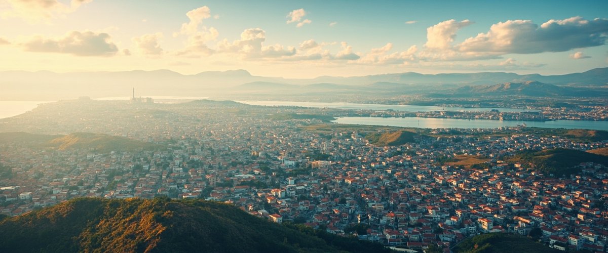 Painterly banner illustration of Çayırlı