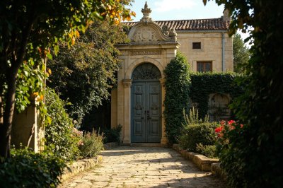 AI-generated travel thumbnail for Ceret