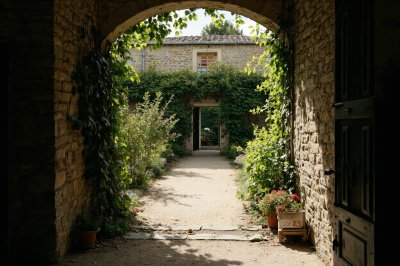 AI-generated travel thumbnail for Châlus