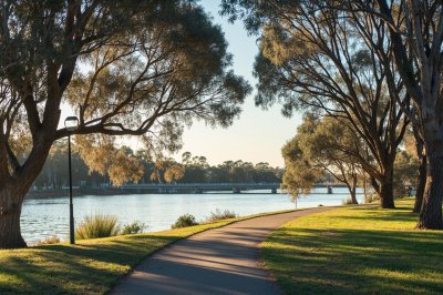 AI-generated travel thumbnail for Charles Sturt
