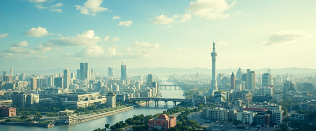 Painterly banner illustration of Chunghwa