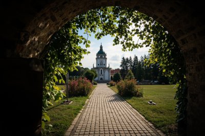 AI-generated travel thumbnail for Ciechów