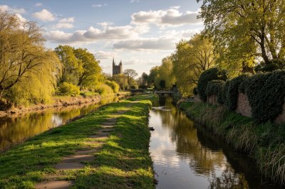 AI-generated travel thumbnail for Colnbrook